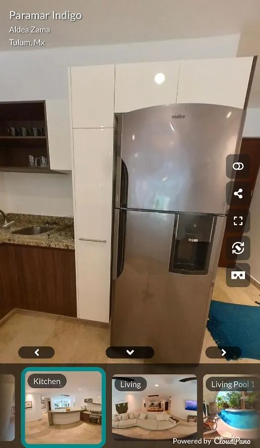 Luxury Aldea Zama 2Bed - 2Bat Apartment Private Terrace & Swim Up 툴룸 멕시코