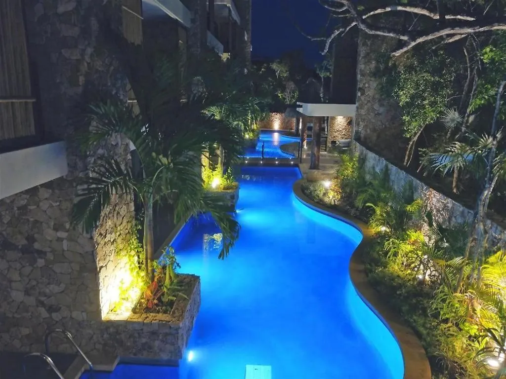 Luxury Aldea Zama 2Bed - 2Bat Apartment Private Terrace & Swim Up 툴룸