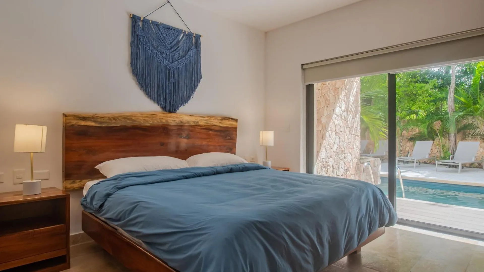 Luxury Aldea Zama 2Bed - 2Bat Apartment Private Terrace & Swim Up 툴룸 멕시코